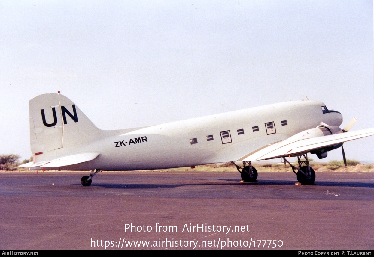 Aircraft Photo of ZK-AMR | Douglas C-47A Skytrain | United Nations | AirHistory.net #177750