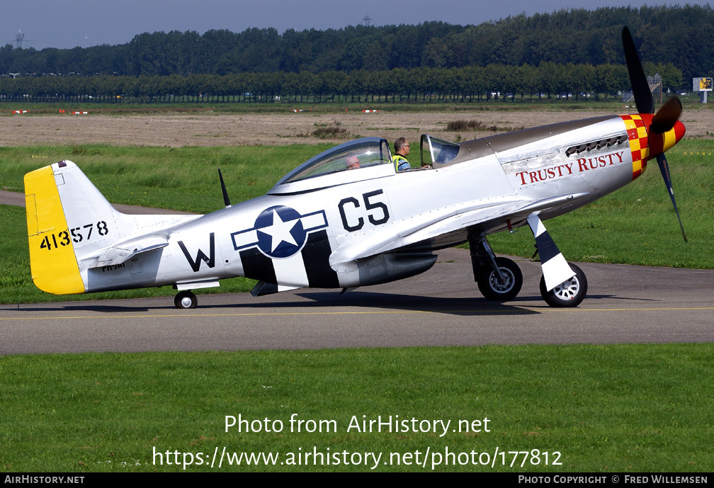 Aircraft Photo of PH-JAT | North American P-51D Mustang | USA - Air Force | AirHistory.net #177812