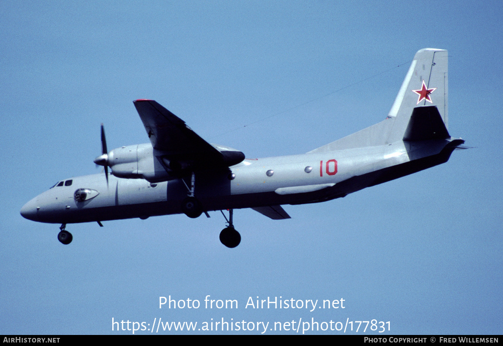 Aircraft Photo of 10 red | Antonov An-26 | Russia - Air Force | AirHistory.net #177831