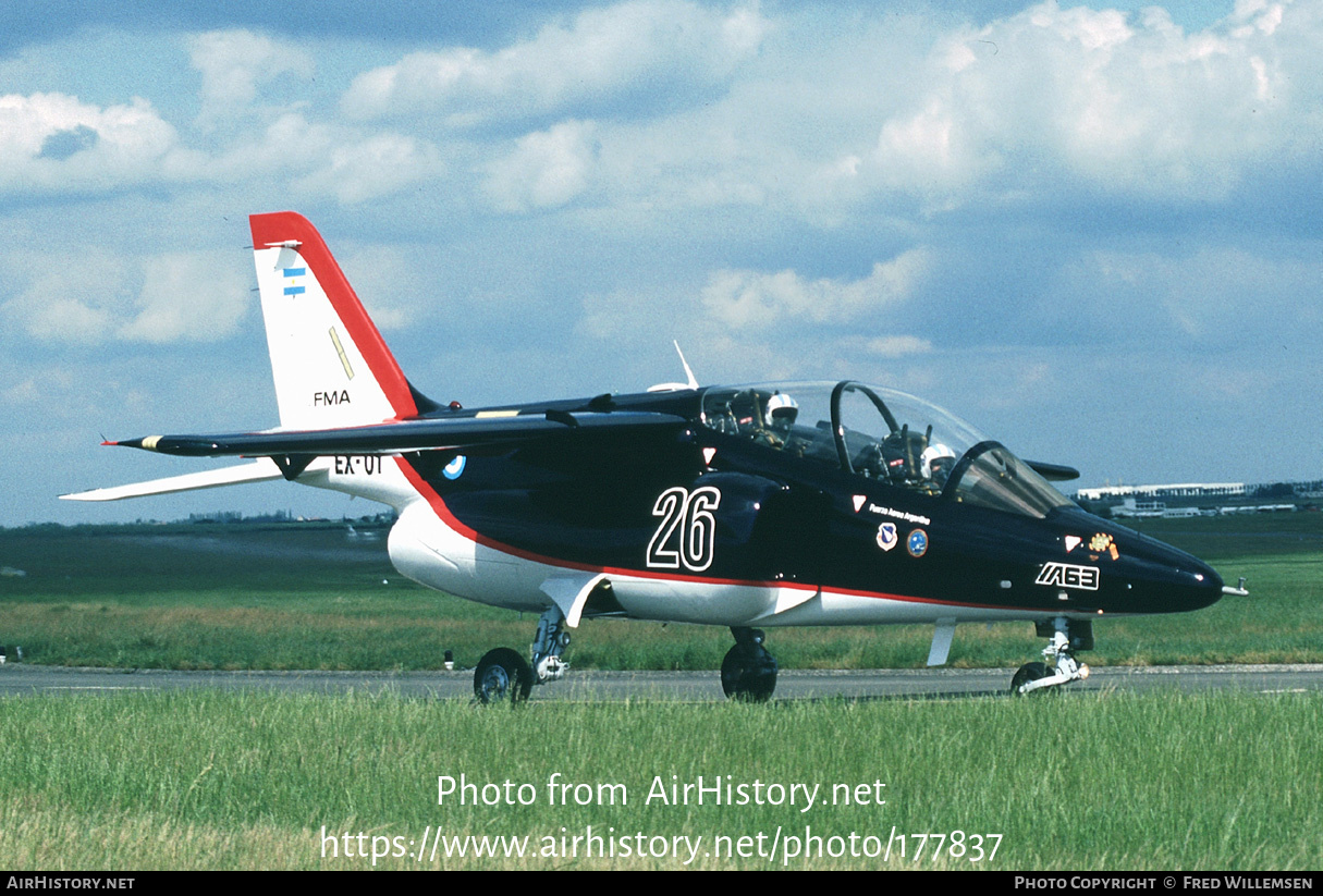 Aircraft Photo of EX-01 | FMA IA-63 Pampa | Argentina - Air Force | AirHistory.net #177837