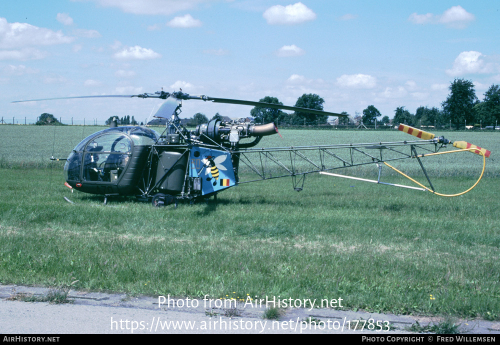 Aircraft Photo of A70 | Aerospatiale SA-318C Alouette II Astazou | Belgium - Army | AirHistory.net #177853