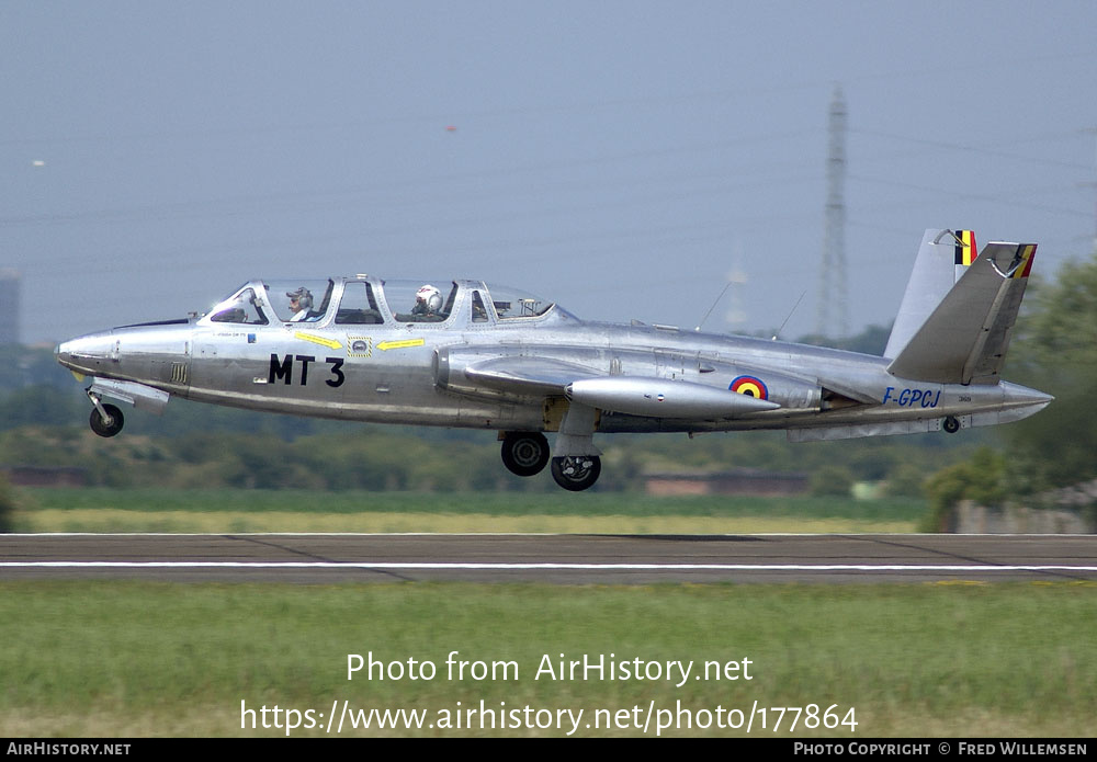 Aircraft Photo of F-GPCJ | Fouga CM-170R Magister | AirHistory.net #177864