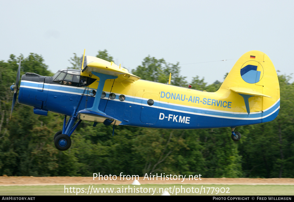 Aircraft Photo of D-FKME | Antonov An-2T | Donau Air Service | AirHistory.net #177902