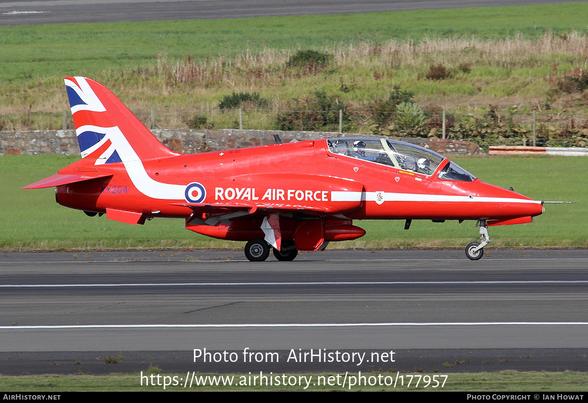 Aircraft Photo of XX204 | British Aerospace Hawk T1A | UK - Air Force | AirHistory.net #177957