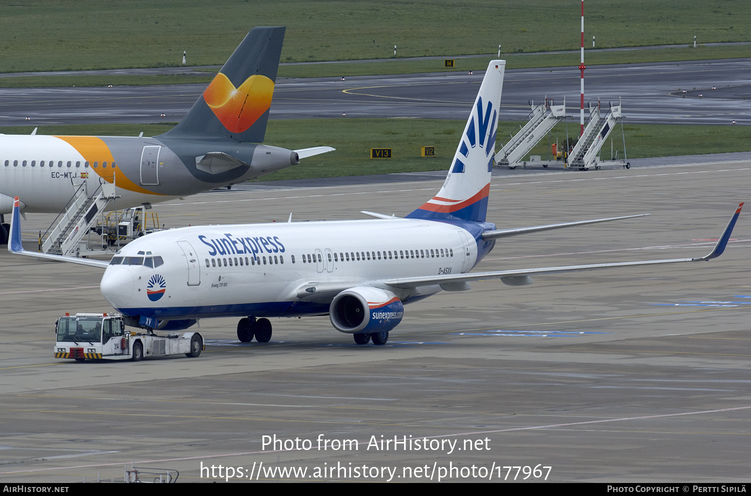 Aircraft Photo of D-ASXV | Boeing 737-86Q | SunExpress | AirHistory.net #177967