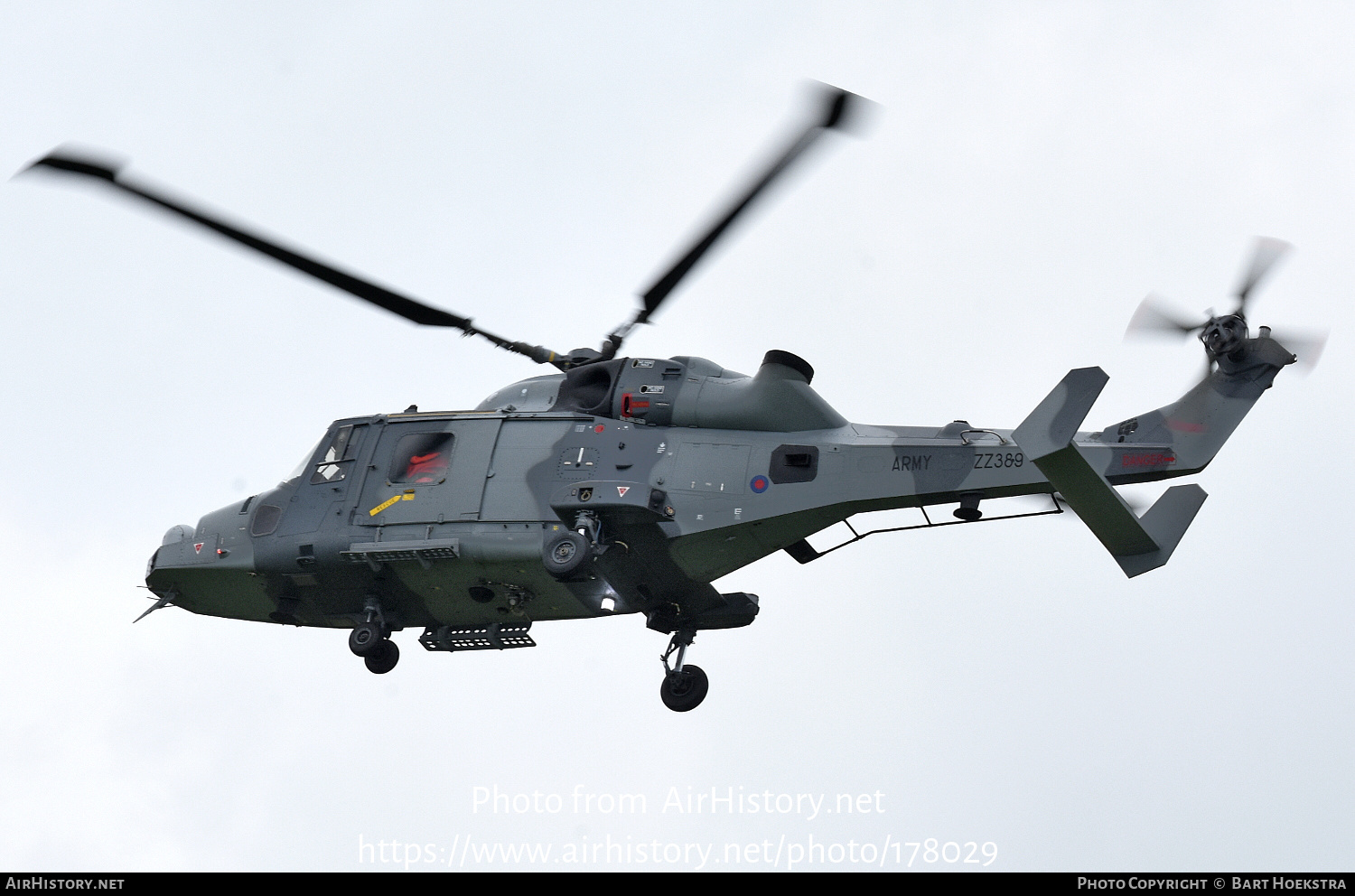 Aircraft Photo of ZZ389 | AgustaWestland AW-159 Wildcat AH1 | UK - Army | AirHistory.net #178029