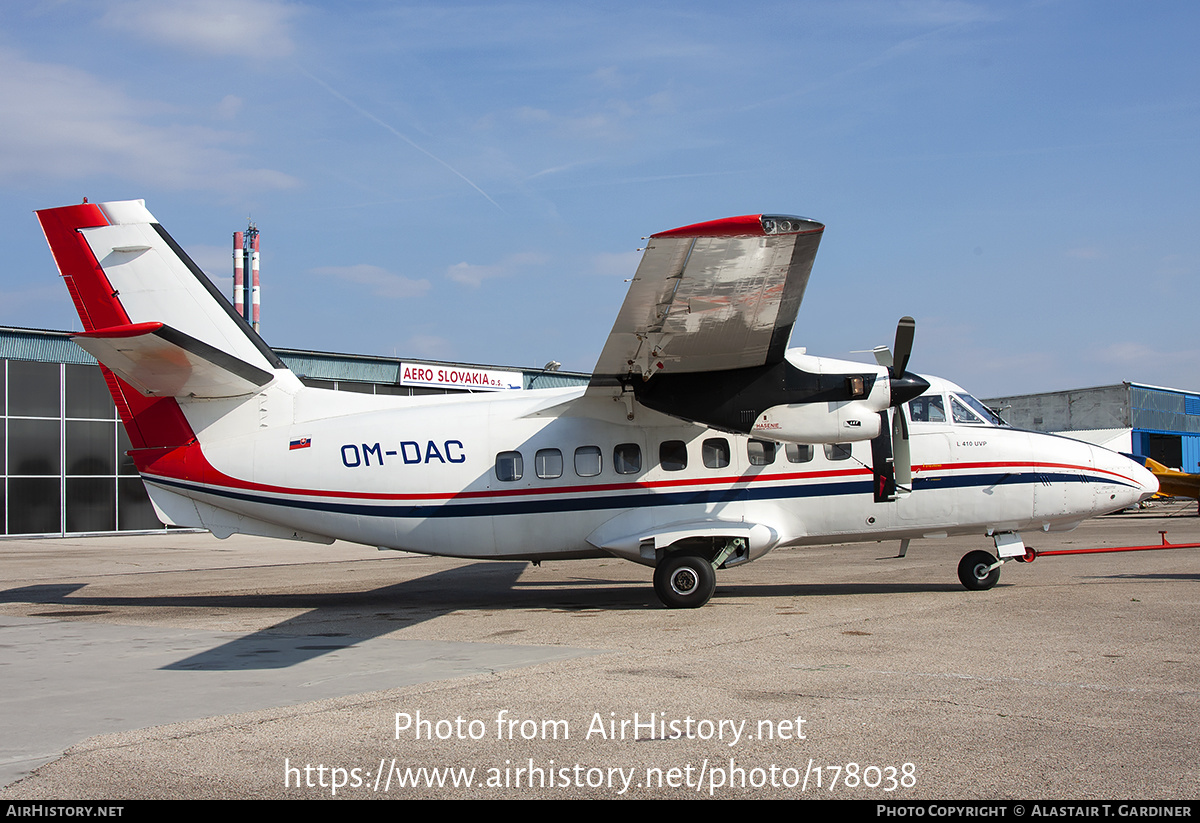 Aircraft Photo of OM-DAC | Let L-410UVP Turbolet | AirHistory.net #178038