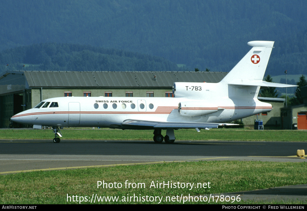 Aircraft Photo of T-783 | Dassault Falcon 50 | Switzerland - Air Force | AirHistory.net #178096