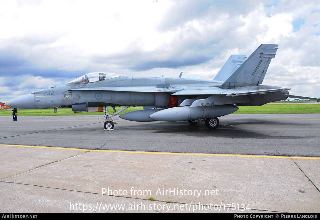 Aircraft Photo of 188752 | McDonnell Douglas CF-188 Hornet | Canada - Air Force | AirHistory.net #178134