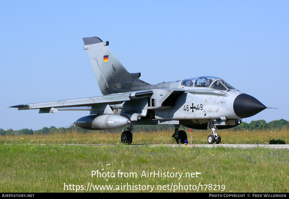 Aircraft Photo of 4649 | Panavia Tornado ECR | Germany - Air Force | AirHistory.net #178219