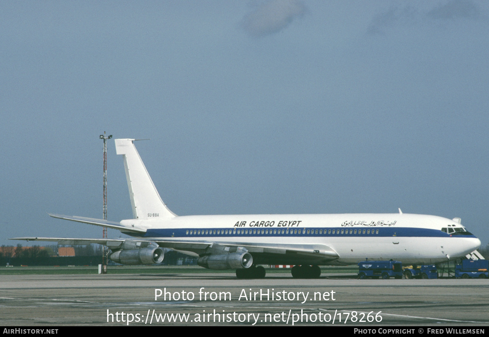 Aircraft Photo of SU-BBA | Boeing 707-338C | Air Cargo Egypt | AirHistory.net #178266