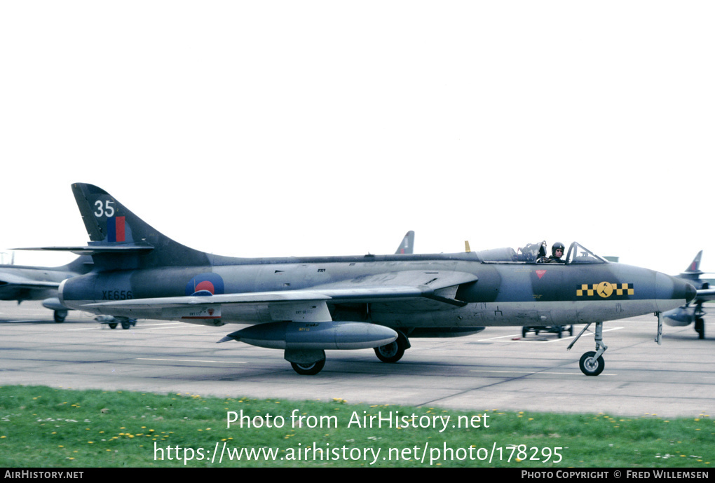 Aircraft Photo of XE656 | Hawker Hunter F6 | UK - Air Force | AirHistory.net #178295