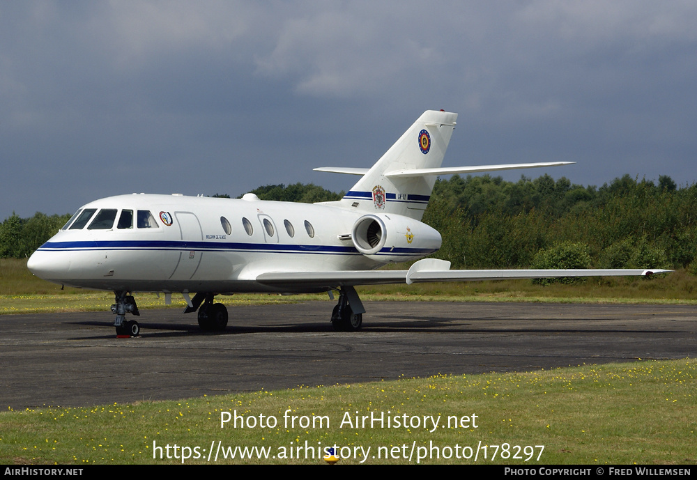 Aircraft Photo of CM-02 | Dassault Falcon 20E-5 | Belgium - Air Force | AirHistory.net #178297