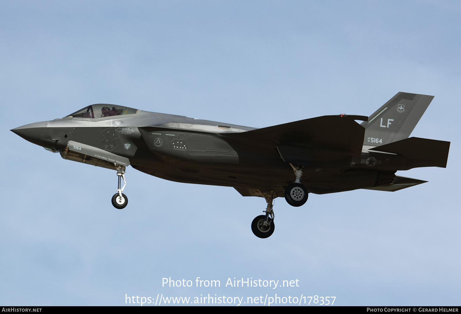 Aircraft Photo of 15-5164 / AF15-5164 | Lockheed Martin F-35A Lightning II | USA - Air Force | AirHistory.net #178357