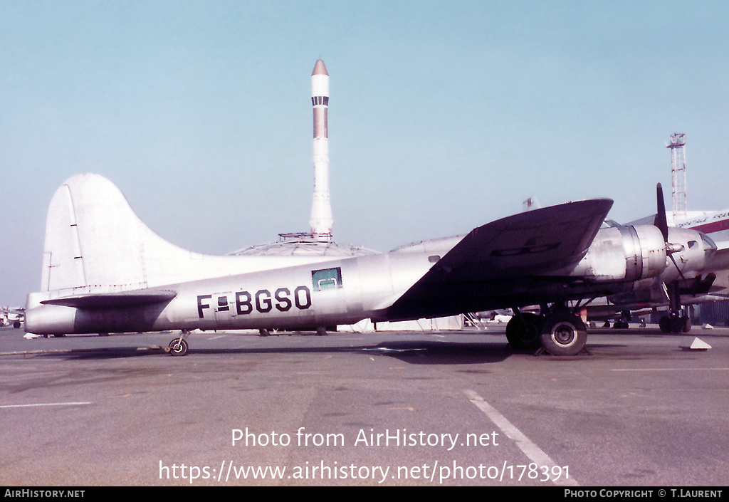 Aircraft Photo of F-BGSO | Boeing B-17G Flying Fortress | AirHistory.net #178391