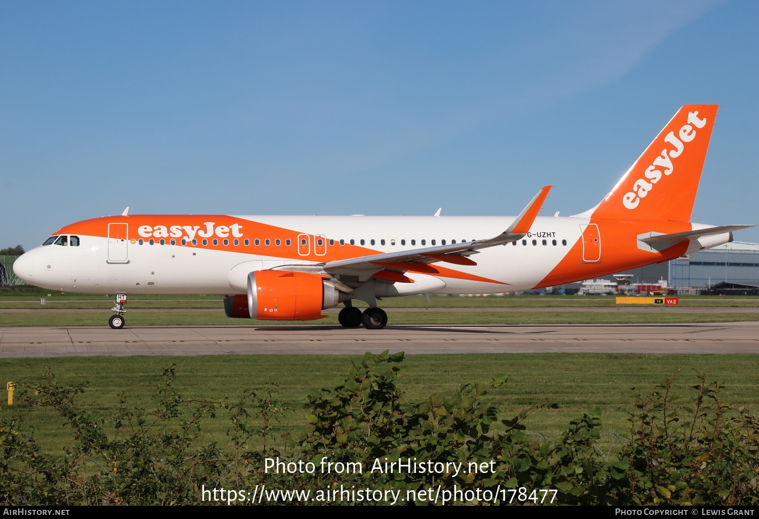 Aircraft Photo of G-UZHT | Airbus A320-251N | EasyJet | AirHistory.net #178477