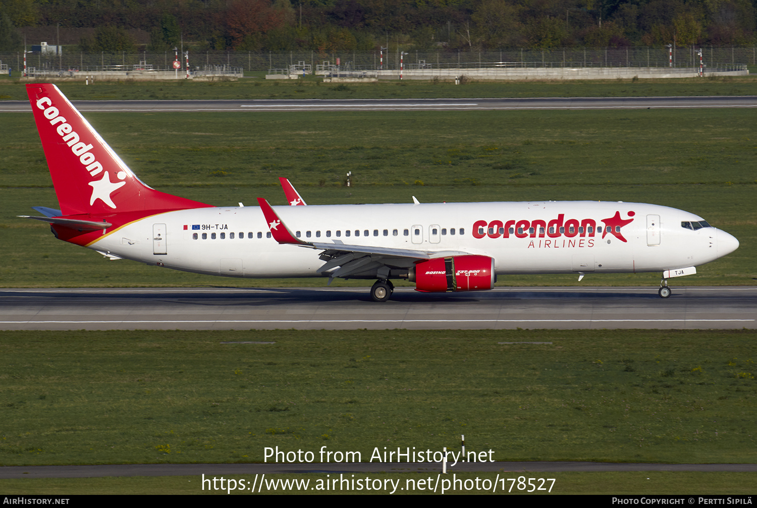 Aircraft Photo of 9H-TJA | Boeing 737-8F2 | Corendon Airlines | AirHistory.net #178527