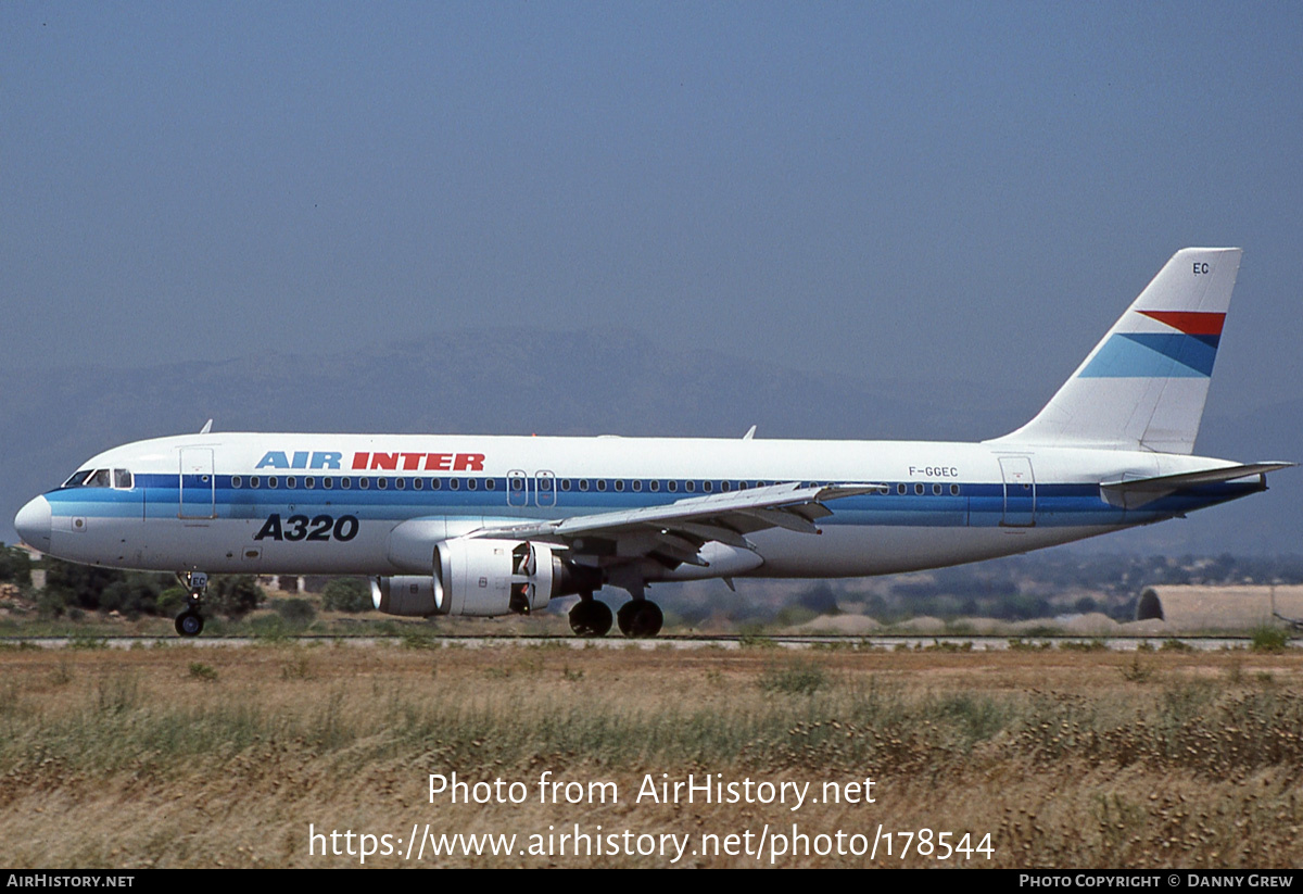 Aircraft Photo of F-GGEC | Airbus A320-111 | Air Inter | AirHistory.net #178544