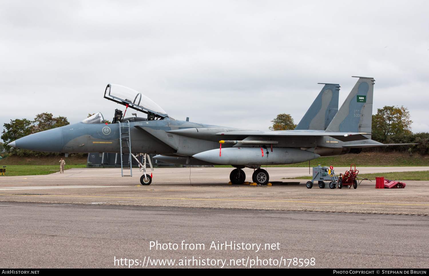 Aircraft Photo of 533 | McDonnell Douglas F-15D Eagle | Saudi Arabia - Air Force | AirHistory.net #178598