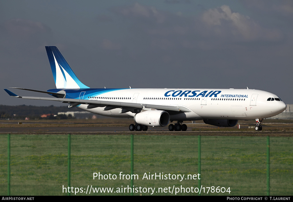 Aircraft Photo of F-WWCZ | Airbus A330-343 | Corsair International | AirHistory.net #178604