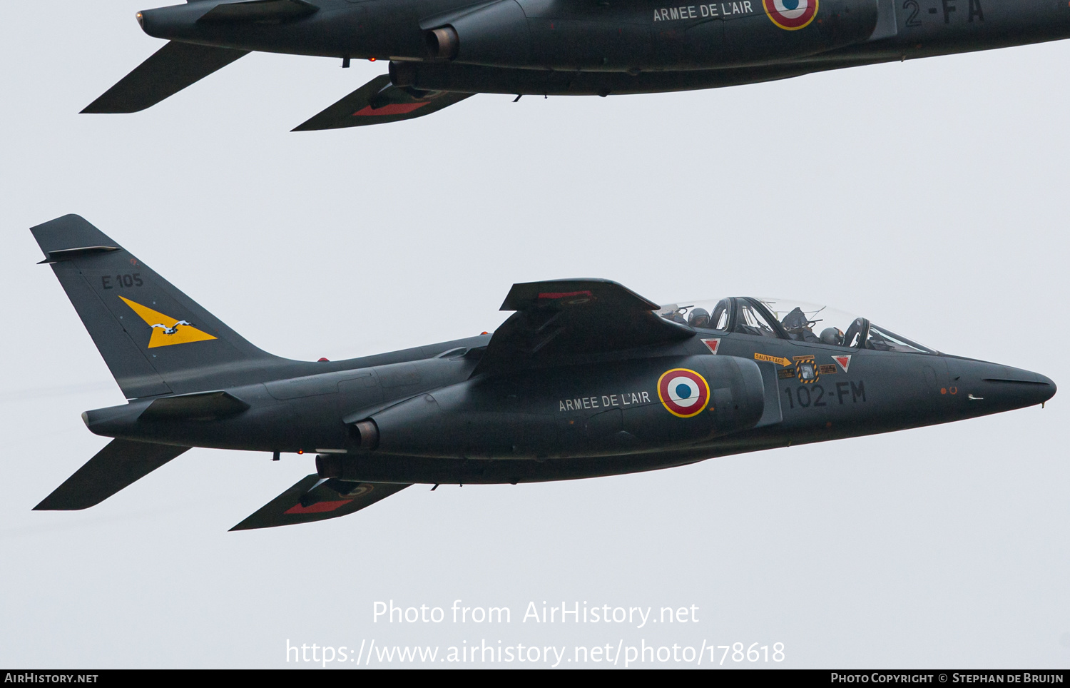 Aircraft Photo of E105 | Dassault-Dornier Alpha Jet E | France - Air Force | AirHistory.net #178618