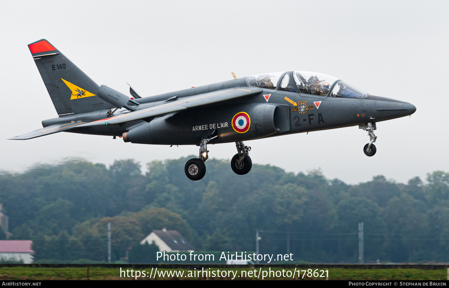 Aircraft Photo of E140 | Dassault-Dornier Alpha Jet E | France - Air Force | AirHistory.net #178621