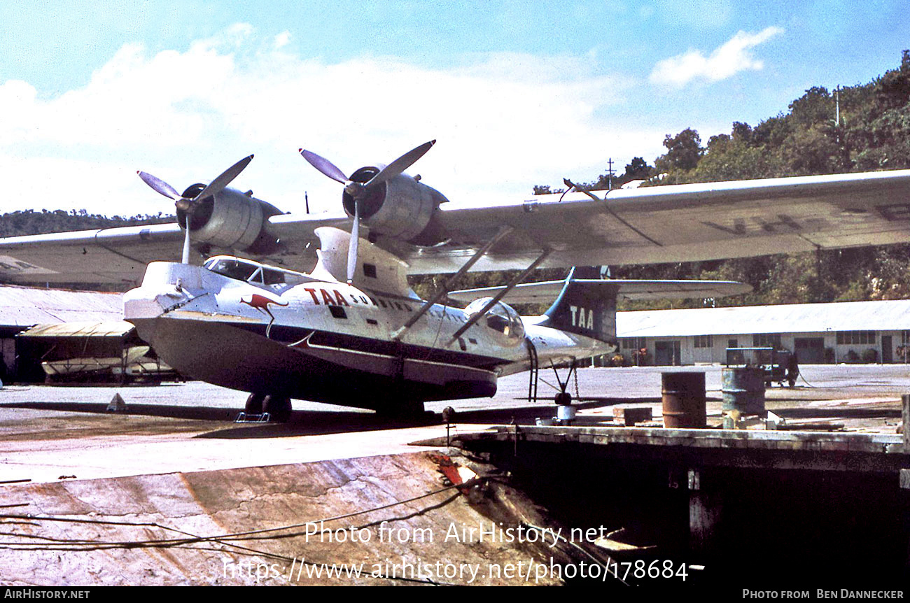 Aircraft Photo of VH-SBV | Consolidated OA-10A Catalina | TAA Sunbird Services | AirHistory.net #178684