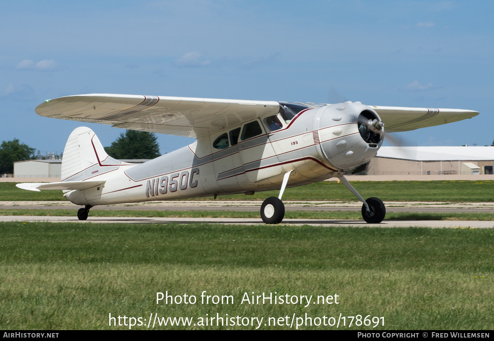 Aircraft Photo of N1950C | Cessna 195B | AirHistory.net #178691