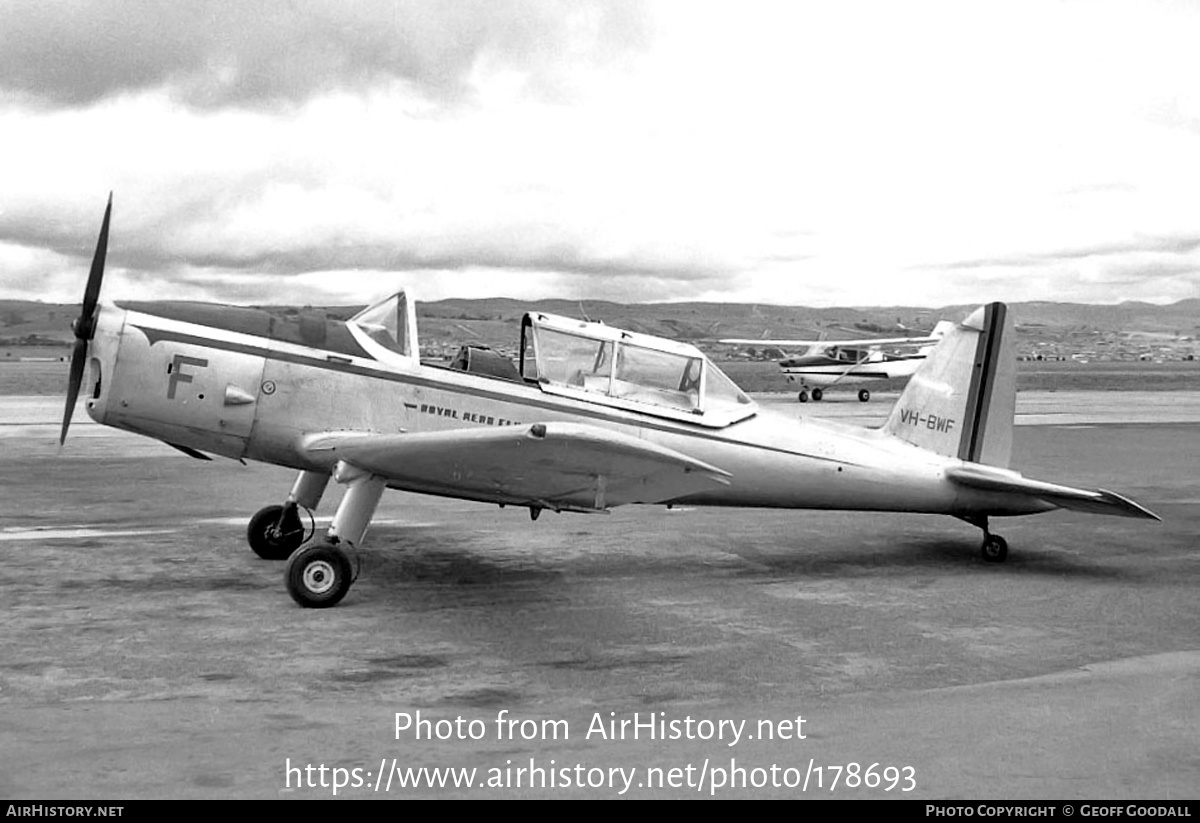 Aircraft Photo of VH-BWF | De Havilland DHC-1 Chipmunk T10 | Royal Aero Club of South Australia | AirHistory.net #178693