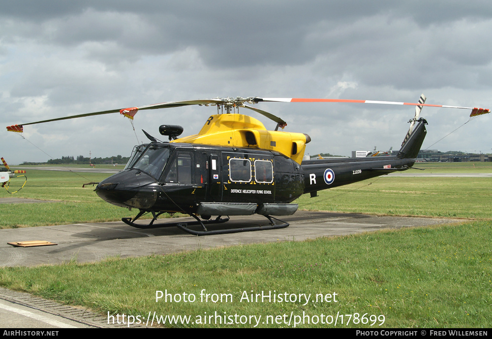 Aircraft Photo of ZJ239 | Bell 412EP Griffin HT1 | UK - Air Force | AirHistory.net #178699