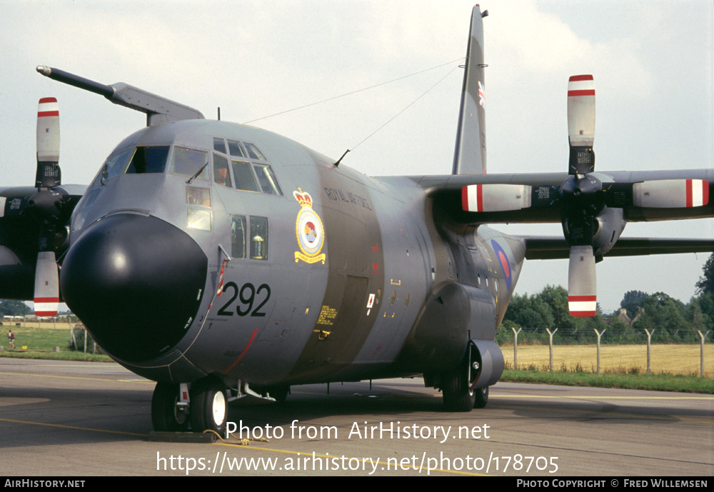 Aircraft Photo of XV292 | Lockheed C-130K Hercules C1P (L-382) | UK - Air Force | AirHistory.net #178705