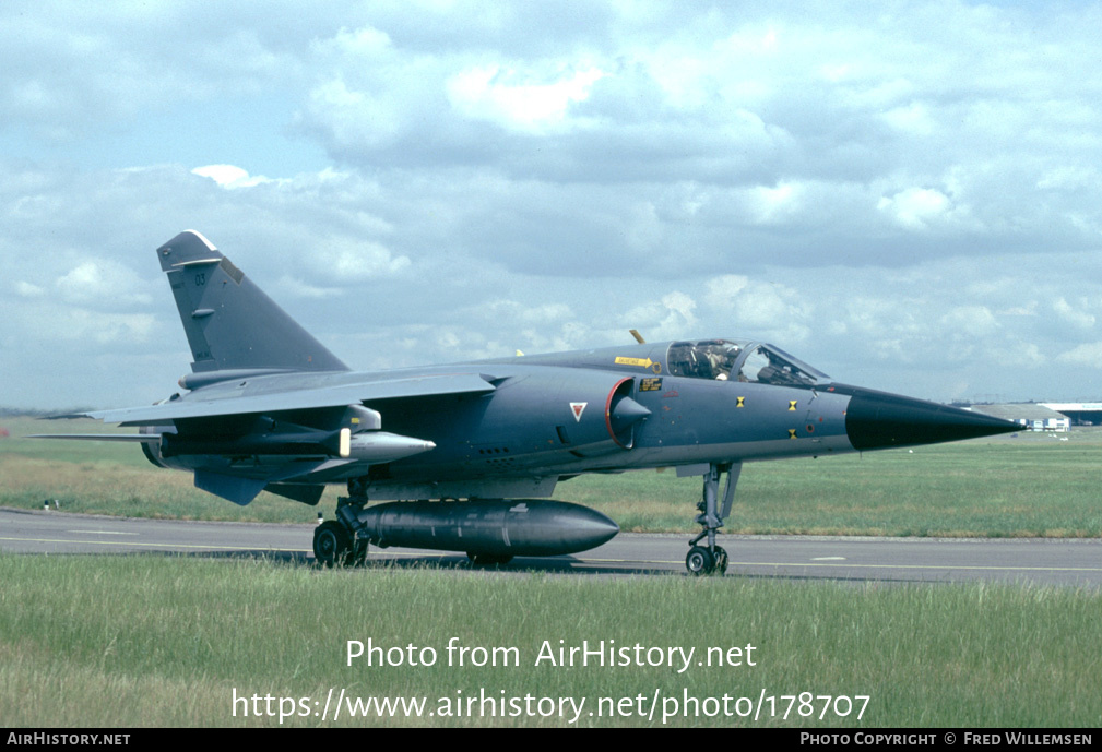 Aircraft Photo of 03 | Dassault Mirage F1 | France - Air Force | AirHistory.net #178707