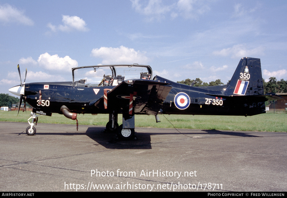 Aircraft Photo of ZF350 | Short S-312 Tucano T1 | UK - Air Force | AirHistory.net #178711