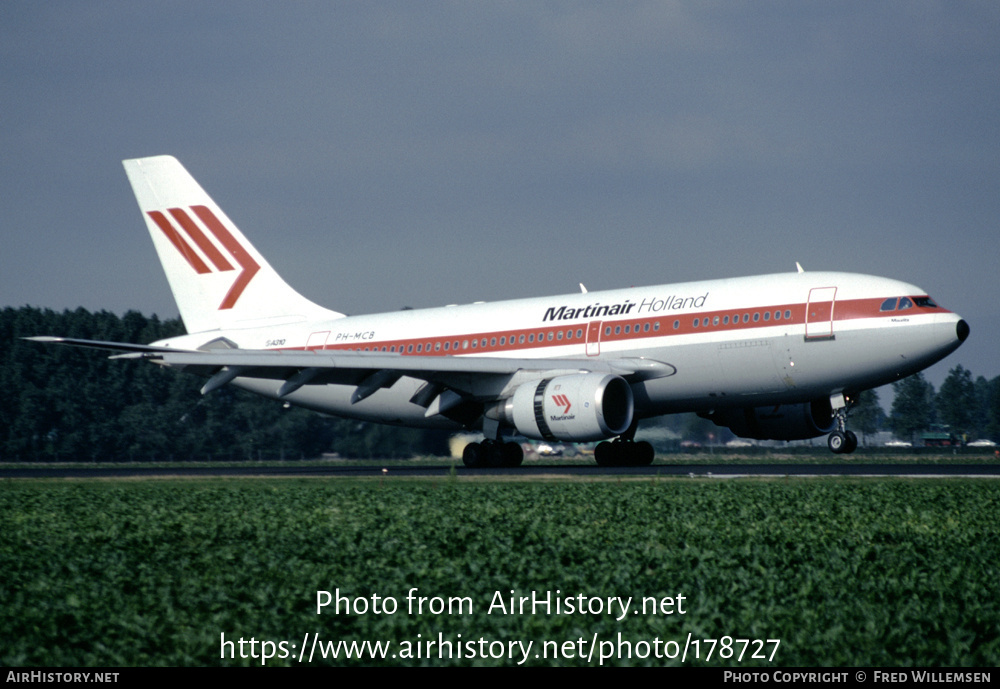 Aircraft Photo of PH-MCB | Airbus A310-203C | Martinair Holland | AirHistory.net #178727