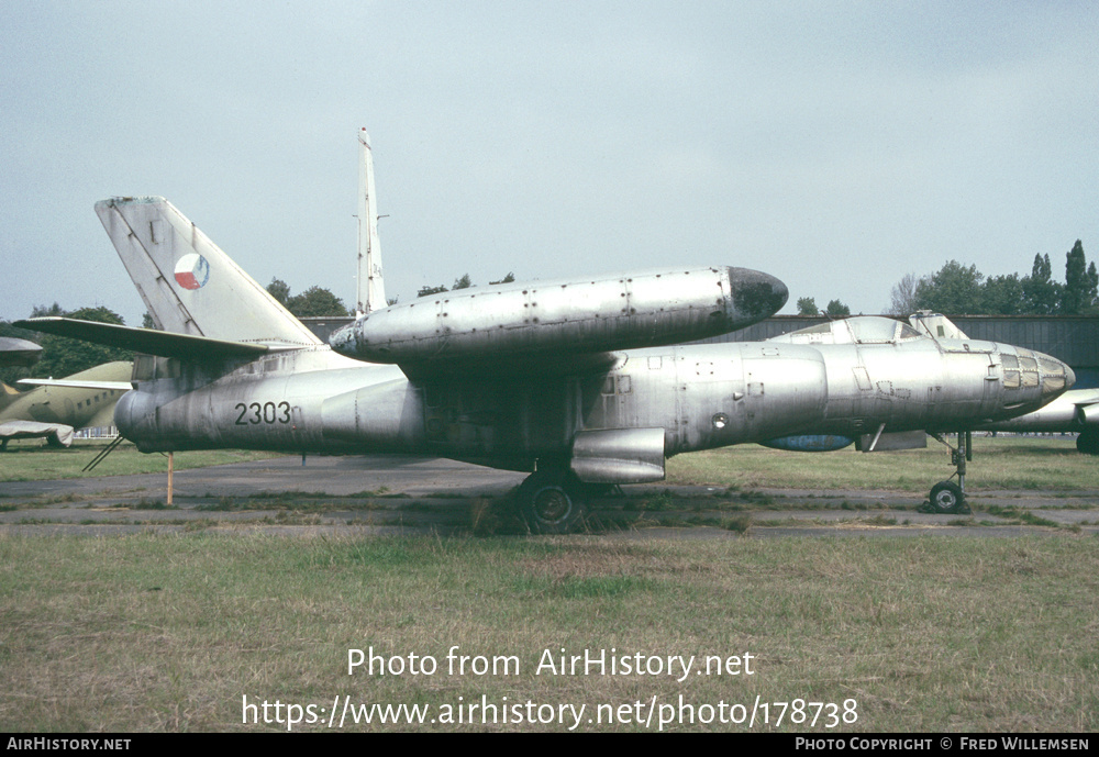 Aircraft Photo of 2303 | Ilyushin Il-28RT | Czechoslovakia - Air Force | AirHistory.net #178738