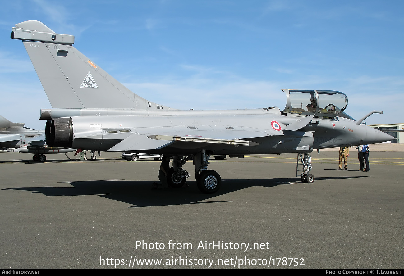 Aircraft Photo of 103 | Dassault Rafale C | France - Air Force | AirHistory.net #178752