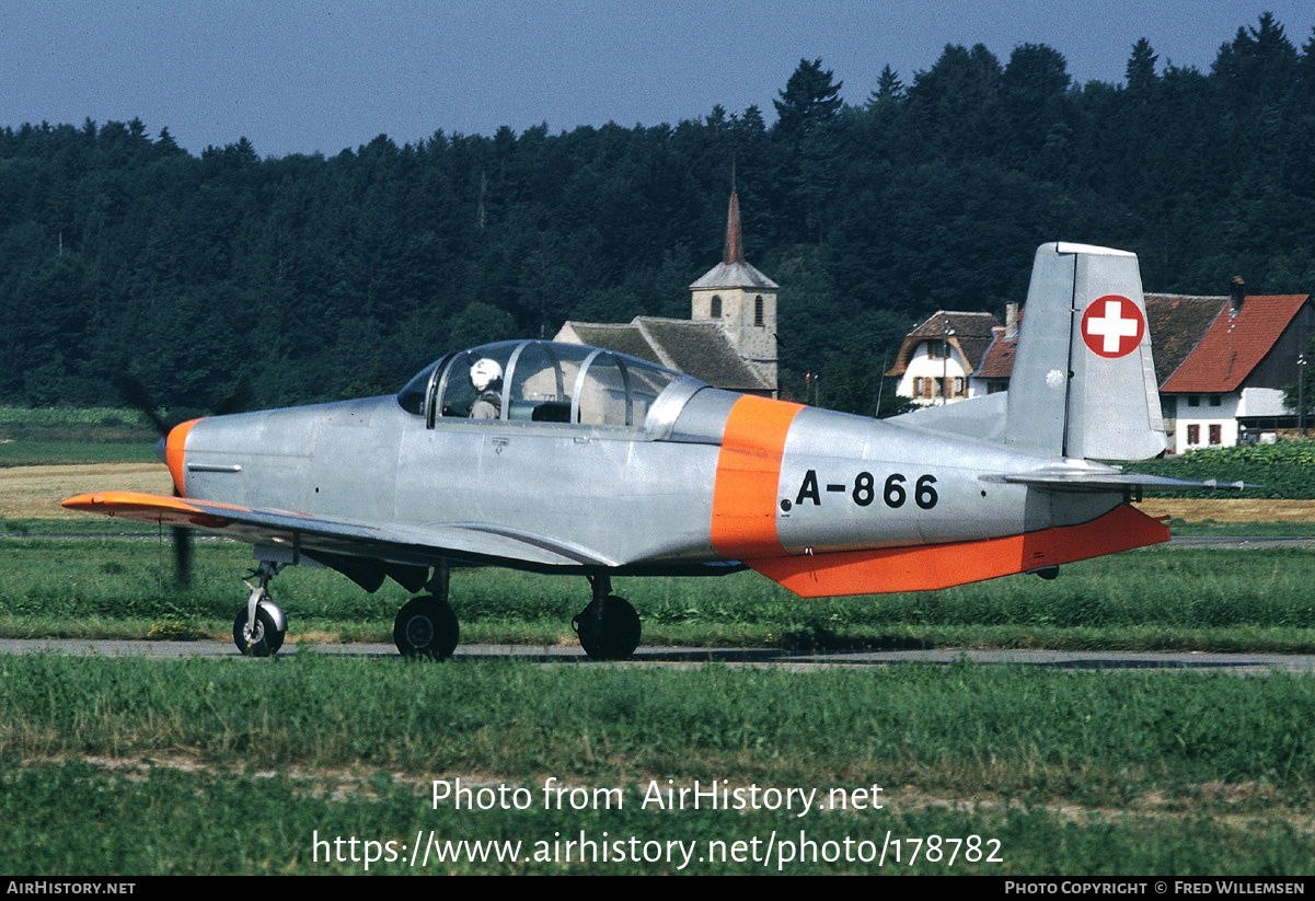 Aircraft Photo of A-866 | Pilatus P-3-05 | Switzerland - Air Force | AirHistory.net #178782