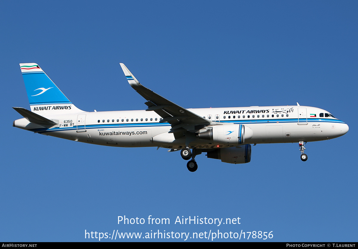 Aircraft Photo of F-WWBY | Airbus A320-214 | Kuwait Airways | AirHistory.net #178856