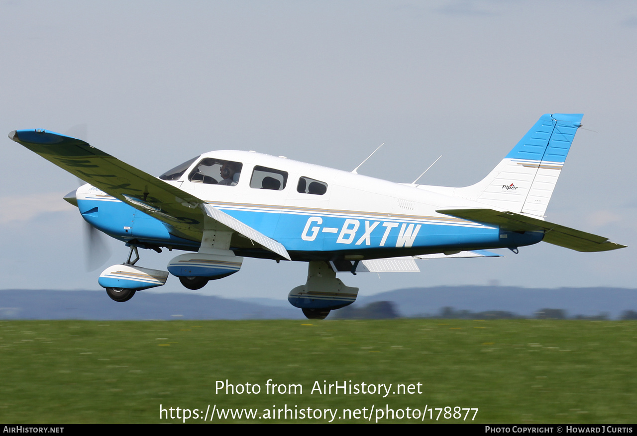 Aircraft Photo of G-BXTW | Piper PA-28-181 Archer III | AirHistory.net #178877