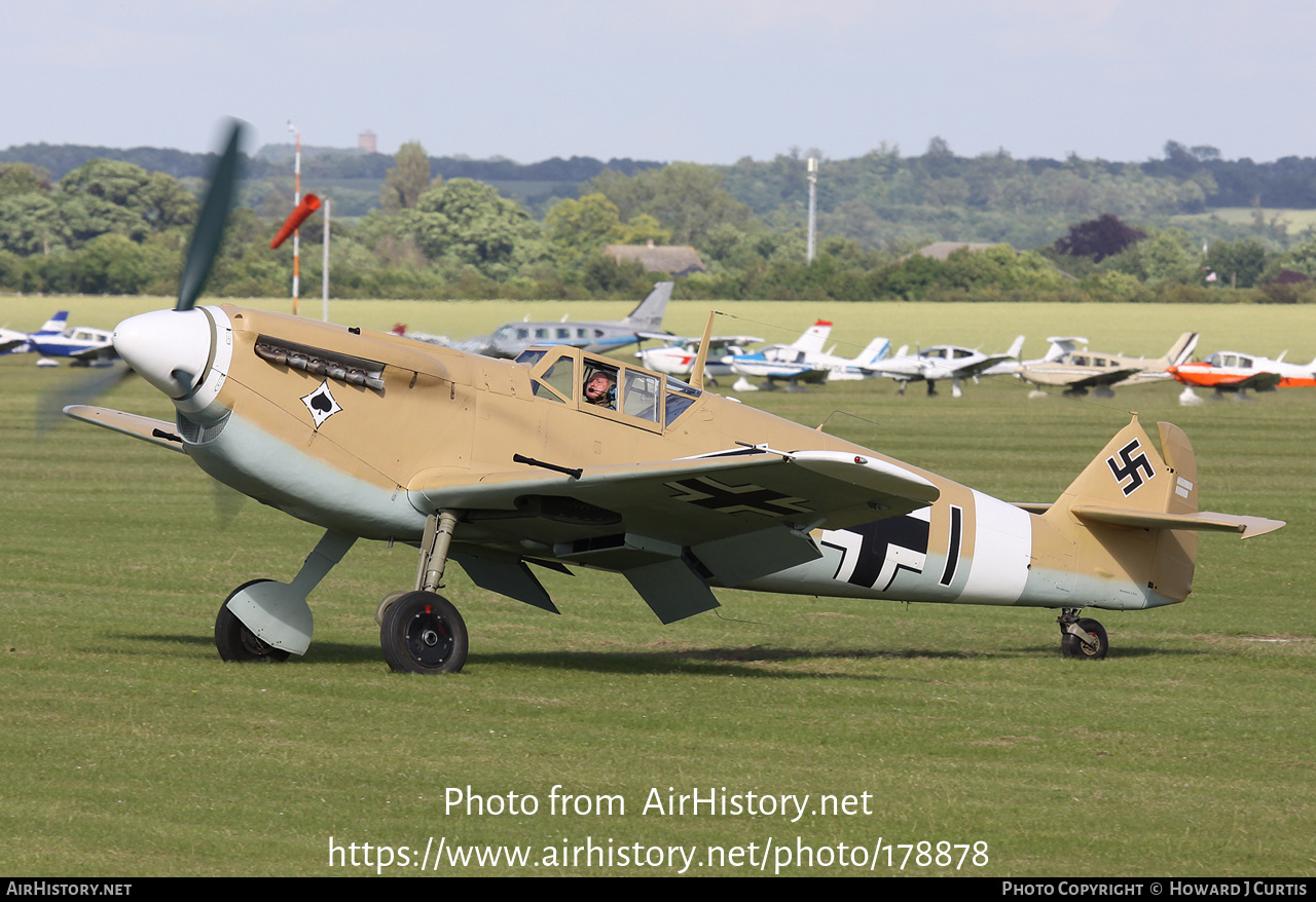 Aircraft Photo of G-AWHE | Hispano HA-1112-M1L Buchon | Germany - Air Force | AirHistory.net #178878