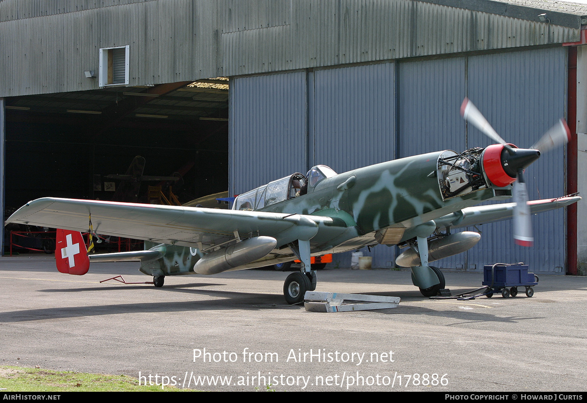 Aircraft Photo of G-DORN / C-552 | F+W C-3605 | Switzerland - Air Force | AirHistory.net #178886