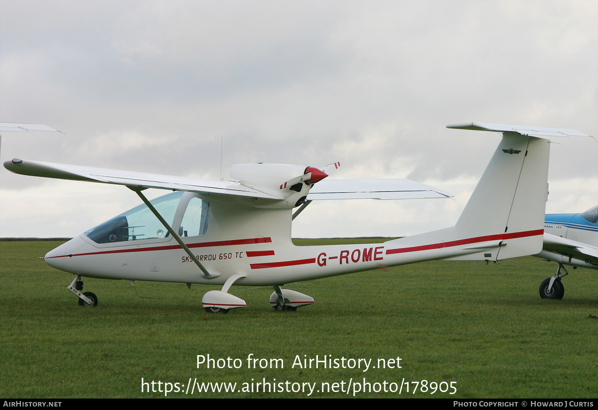 Aircraft Photo of G-ROME | III Sky Arrow 650TC | AirHistory.net #178905