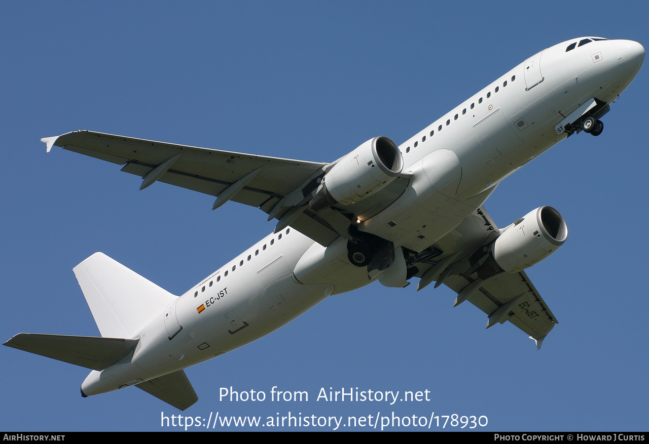 Aircraft Photo of EC-JST | Airbus A320-214 | Iberworld Airlines | AirHistory.net #178930