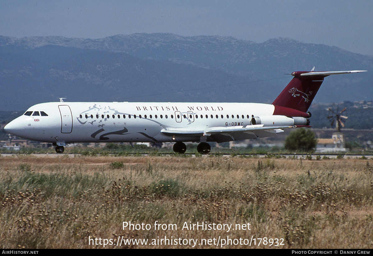 Aircraft Photo Of G-obwc 