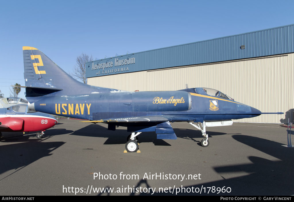 Aircraft Photo of 148503 | Douglas A-4C (A4D-2N) Skyhawk | USA - Navy | AirHistory.net #178960