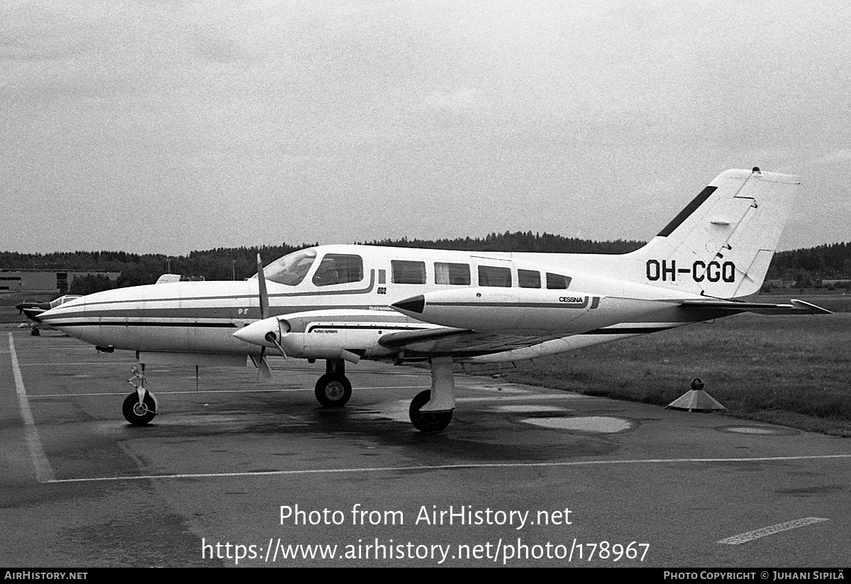 Aircraft Photo of OH-CGQ | Cessna 402B Businessliner | AirHistory.net #178967