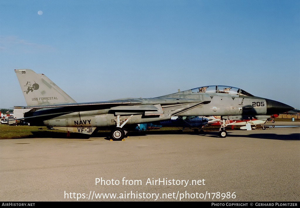 Aircraft Photo of 160909 | Grumman F-14A Tomcat | USA - Navy | AirHistory.net #178986