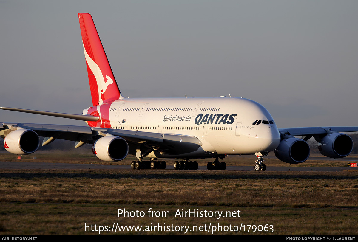 Aircraft Photo of F-WWSA | Airbus A380-842 | Qantas | AirHistory.net #179063