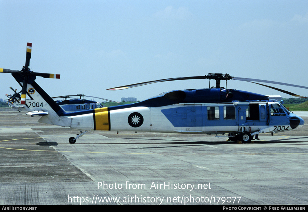 Aircraft Photo of 7004 | Sikorsky S-70C-1 Bluehawk | Taiwan - Air Force | AirHistory.net #179077