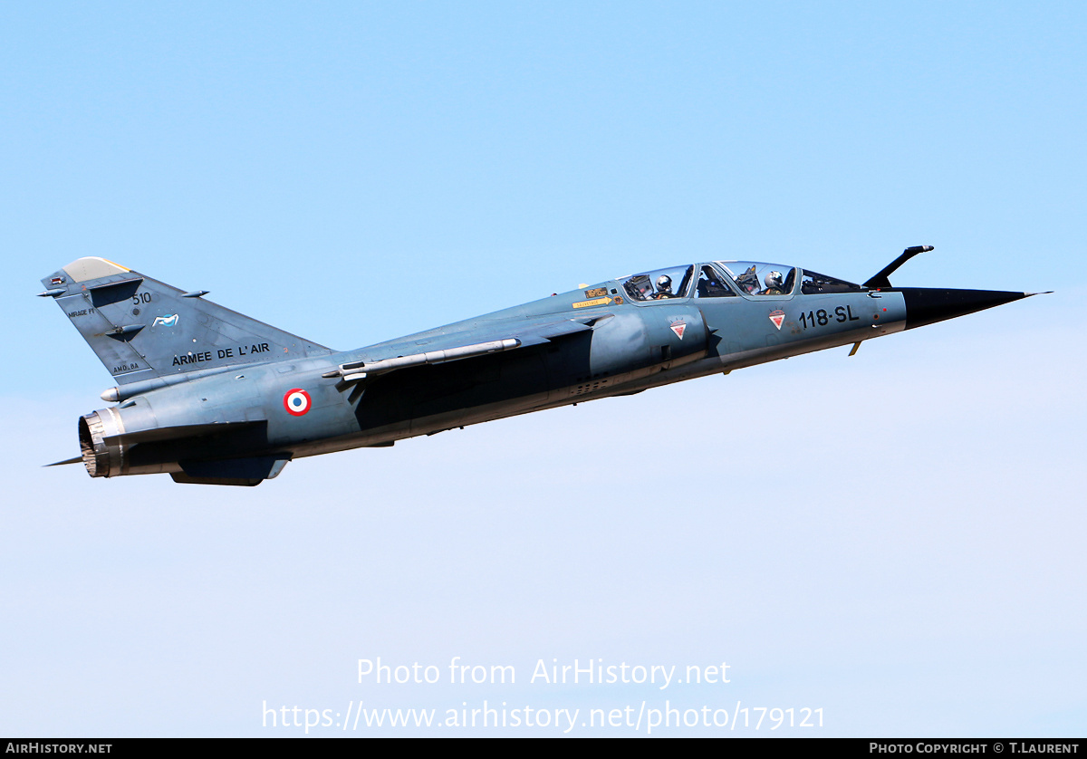 Aircraft Photo of 510 | Dassault Mirage F1B | France - Air Force | AirHistory.net #179121